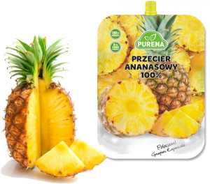 Purena Ananas - Puree | Pulpa owocowa 250 g