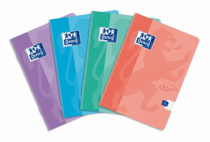Brulion w linię A5/96 Oxford Touch Pastel 90g mix kolorów