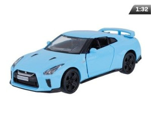 Auto Model 1:32, RMZ Nissan GT-R 2017, niebieski
