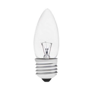 Zestaw 10x Żarówka świecowa przeźroczysta SPP E27 40W