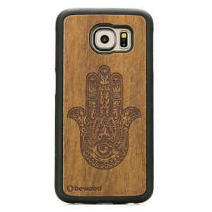 Nakładka drewniana Bewood do Samsung Galaxy S6 HAMSA IMBUIA