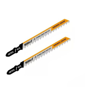 Dedra Brzeszczot Do Drewna Do Wyrzynarki 100/75mm Hcs 2szt 08t012