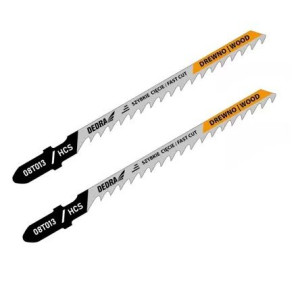 Dedra Brzeszczot Do Drewna Do Wyrzynarki 100/75mm Hcs 2szt 08t013