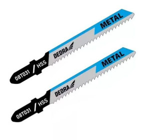 Dedra Brzeszczot Do Metalu Do Wyrzynarki 77/50mm Hss 2szt 08t031