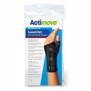 ACTIMOVE Orteza stabilizująca nadgarstek i kciuk PRO GAUNTLET Czarna S