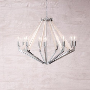 Żyrandol LAMPA wisząca NEZ 10491519 Kaspa świecznikowa OPRAWA zwis na łańcu