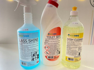 Eco Shine Zestaw Środki Czystości Do Sprzątania 3l