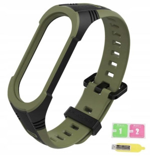 Opaska Zamienna Do Xiaomi Mi Band 6 Pasek + Folia