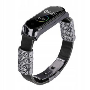 Opaska Zamienna Do Xiaomi Mi Band 4 Pasek Skórzany