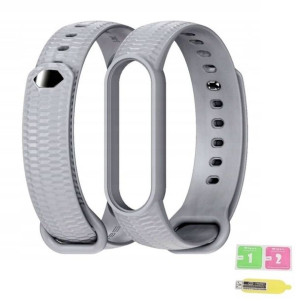 Opaska Zamienna Do Xiaomi Mi Band 5 Pasek + Folia