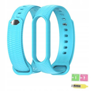 Opaska Zamienna Do Xiaomi Mi Band 5 Pasek + Folia