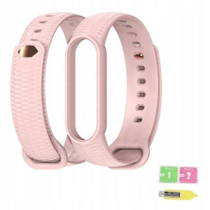 Opaska Zamienna Do Xiaomi Mi Band 5 Pasek + Folia