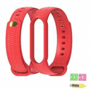 Opaska Zamienna Do Xiaomi Mi Band 5 Pasek + Folia