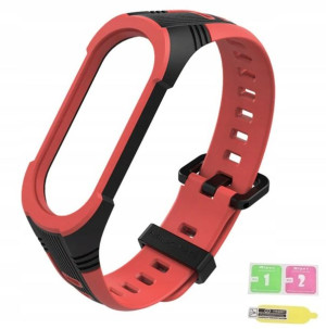 Opaska Zamienna Do Xiaomi Mi Band 4 Pasek + Folia