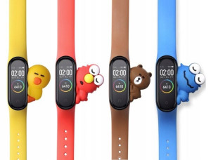 Opaska Zamienna Pasek Do Xiaomi Mi Band 4 - 4 Szt