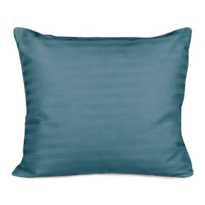 Poszewka satyna bawełna CIZGILI TURQUOISE/70x80.