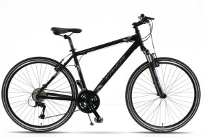 Rower Kands 28 CROSSLINE R.21 czarno-szary 2022r