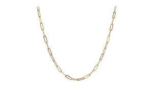 Naszyjnik Chains mini pozłacany