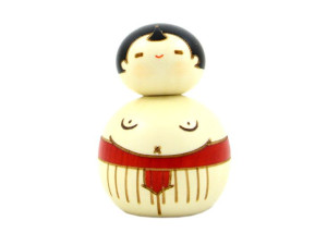 Japońska laleczka Kokeshi Osumo san aka
