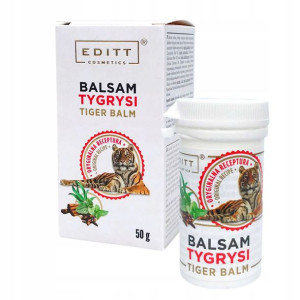 Balsam Tygrysi ziołowy rozgrzewający Editt Cosmetics