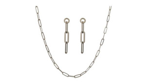 Zestaw Chains Mm Srebrny