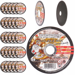 Tarcze Tarcza Do Cięcia Metalu 125x1,0mm Inox 25sz