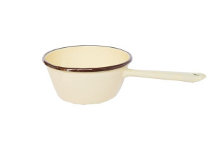 Garnek Rondel Emaliowany Elo-pol Kremowy 16 Cm 1,3