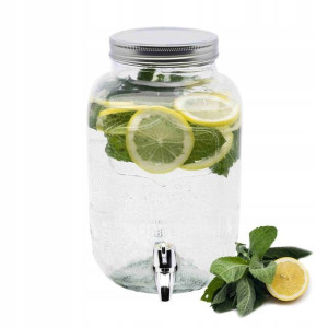 Słoik Szklany Z Kranikiem Tadar Na Lemoniadę 4 L