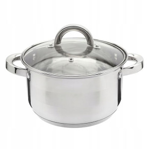 Garnek + Pokrywka Tadar Aron Indukcja 24 Cm 6 L