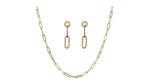 Zestaw Chains Mini Pozłacany