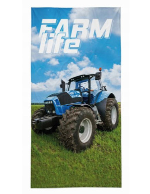 Ręcznik 100% bawełna 140x70cm Traktor Farm