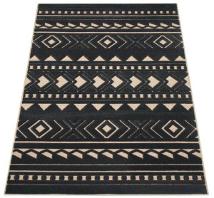 Dywan Gray 02 boho czarny