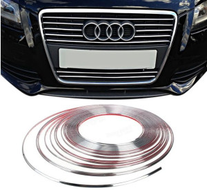 Grill Listwa Chrom Audi A4 B6 B7 B9 A3 8p 8v Q3 Q5 A6 C6 C7 C8 A8 D2 D3 D4