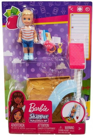 Barbie Akcesoria spacerowe z laleczką