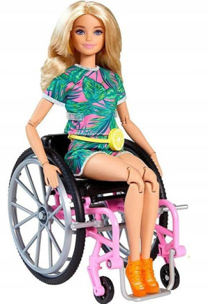 Barbie Lalka Na Wózku Inwalidzkim