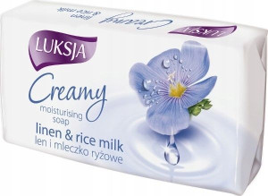 Luksja mydło w kostce linseed rice milk - 90g