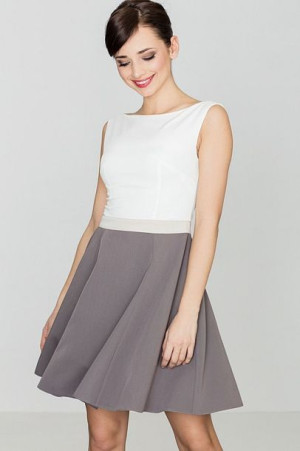 Sukienka K083 Mocca XL
