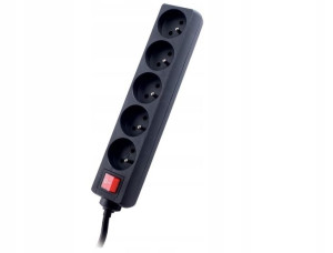 Listwa zasilająca TRACER Power Patrol 1.8 m Black