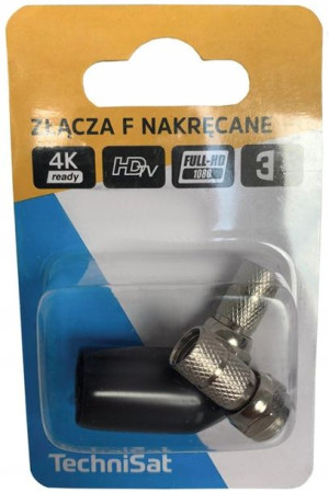 Złącze F nakręcane 7MMx2 + osłona TechniSat
