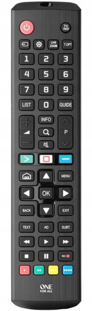 Pilot uniwersalny do TV OneForAll URC4911 Netflix