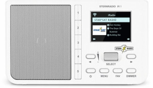 Radio internetowe TechniSat STERNRADIO IR 1 białe