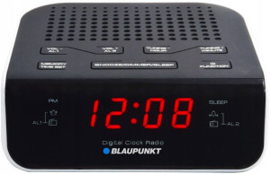 Radiobudzik Blaupunkt CR5WH BUDZENIE RADIEM FM