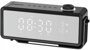 Radiobudzik Manta CLK9020 Głośnik Bluetooth USB