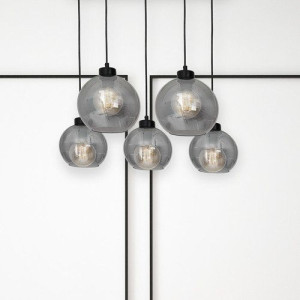 Skandynawska LAMPA wisząca SOFIA MLP6591 Milagro skandynawska OPRAWA szklan