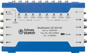 MultiSwitch TechniSat CE 9/8 HD CYFROWY EKSPERT