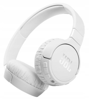 Słuchawki bluetooth JBL Tune 660NC Białe mikrofon