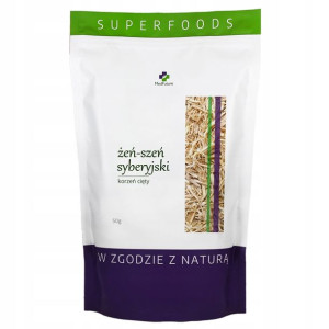 Żeń-szeń syberyjski - korzeń cięty - 50 g