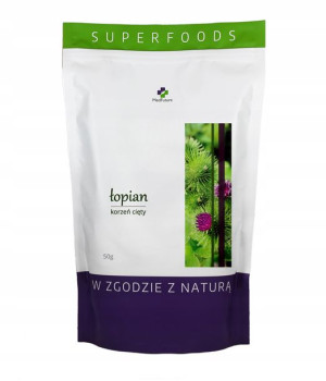 Łopian korzeń cięty suszony 50g