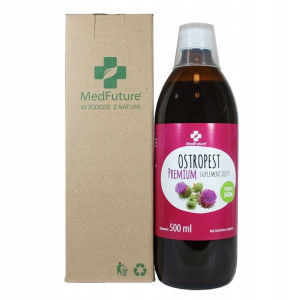 Sok z nasion ostropestu – 500 ml NATURALNY