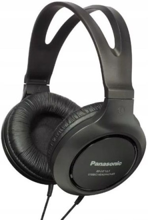 Słuchawki Panasonic RP-HT161E-K Przewodowe 32 ohm